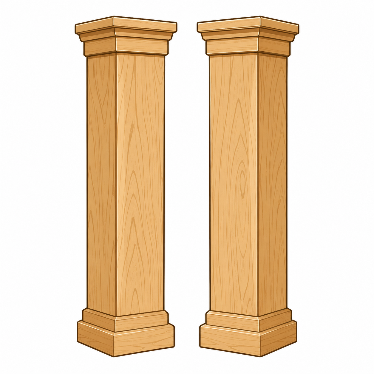 Columns, Posts and Turnings
